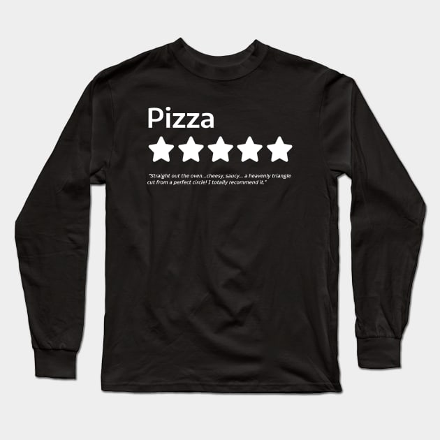 Pizza is life Long Sleeve T-Shirt by inshapeuniverse